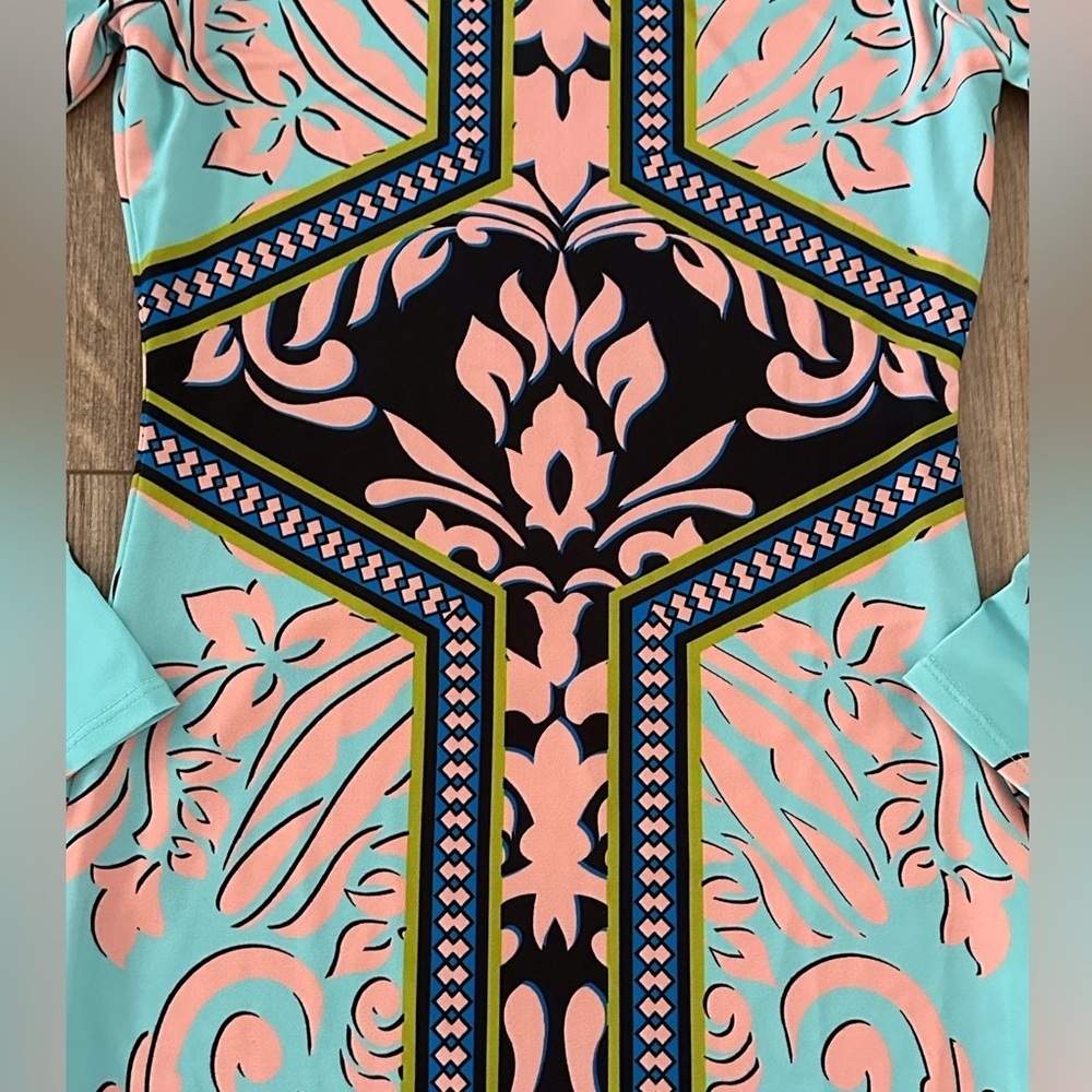 NWOT Hale Bob Oksana Microfiber Jersey Dress XS - Picture 5 of 11